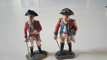 King & Country - Tinnen soldaat - BR003 Fusilier Officer &, Nieuw