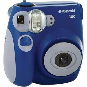 Polaroid 300 Instant Camera - Blauw, Verzenden, Zo goed als nieuw