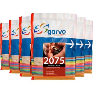 6x Garvo Vogelvoer Alfastart Pride (207510) 1 kg, Verzenden, Nieuw, Overige typen