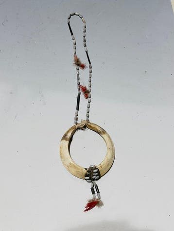 Prachtig stuk tribale sieraden van de Asmat - Asmat -, Antiek en Kunst