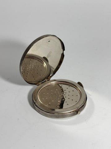 Reisset met toiletartikelen - .925 zilver - Art Deco, Antiek en Kunst