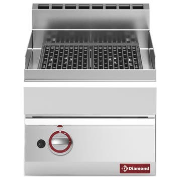 Diamond Stoomgrill | ALPHA 650 | Gas | Gietijzer Oppervlak |, Ophalen of Verzenden, Nieuw in verpakking