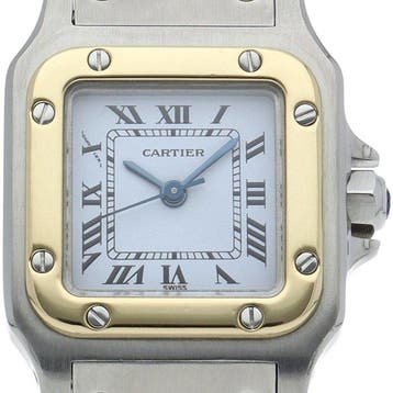 Cartier - Santos Galbe SM Watch Two-tone Automatic -, Sieraden, Tassen en Uiterlijk, Horloges | Heren, Nieuw