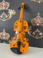 J.Reinhardt - Custom MCM Violin - Cognac Orange & Black 1/8