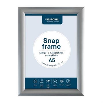 Menu lijst A5 25mm Zilver, Verzenden, Nieuw in verpakking