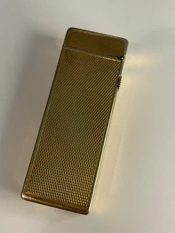 Dunhill - Slim gasaansteker - Zakaansteker - Verguld, Verzamelen, Nieuw