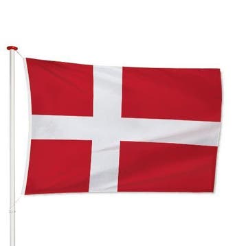Deense Vlag 40x60cm, Verzenden, Nieuw
