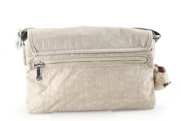 Kipling Schoudertas Beige, Verzenden, Zo goed als nieuw, Beige