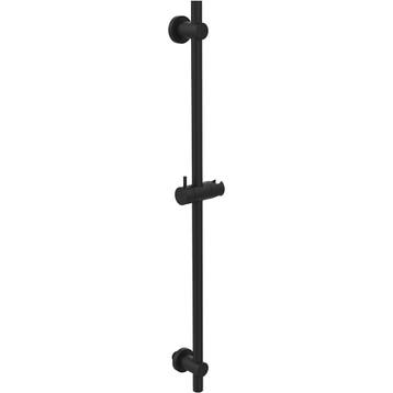 Wiesbaden Glijstang met Wateraansluiting - 66cm - Mat Zwart, Ophalen of Verzenden, Nieuw