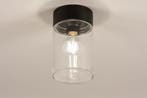 Rietveld Plafondlampen - Zwart - Glas, Metaal, Aluminium, Verzenden, Nieuw