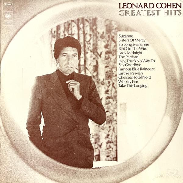 Leonard Cohen - Greatest Hits, Cd's en Dvd's, Vinyl | Rock, Gebruikt, Ophalen of Verzenden