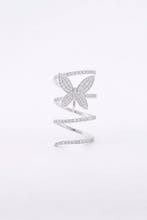 Ring - 18 karaat Geel goud, Rhodium geplateerd - 1.57ct. tw., Nieuw