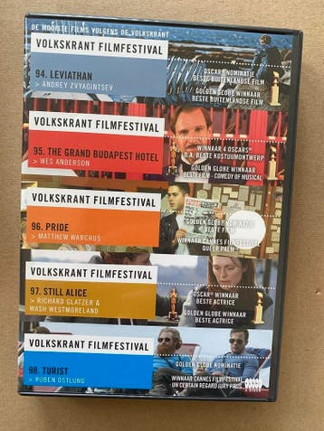 Volkskrant Filmfestival - 5 Filmhuis Films in één box - 2014, Vanaf 16 jaar, Verzenden, Zo goed als nieuw