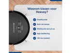 Heevey Robotstofzuiger Zwart - Dweilrobot - Automatisch, Verzenden, Zo goed als nieuw