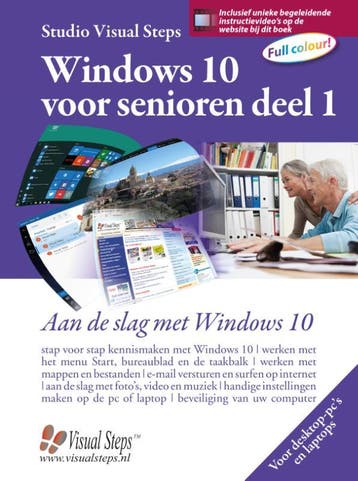 Windows 10 voor senioren - Studio Visual Steps 9789059055612, Verzenden, Zo goed als nieuw, Studio Visual Steps