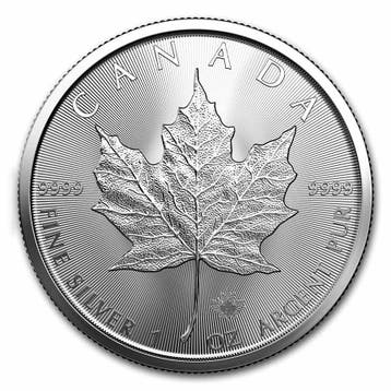 Canadian Maple Leaf 1 oz 2024, Verzenden, Noord-Amerika, Losse munt, Zilver