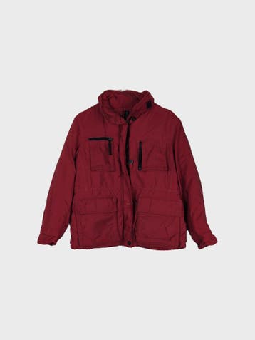 C.P. Company Outdoorjas Heren maat S Rood, C.P. Company, Ophalen of Verzenden, Zo goed als nieuw, Rood