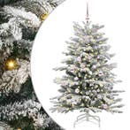 vidaXL Kunstmatige Inklapbare Kerstboom Wit 150 cm PE en PVC, Diversen, Kerst, Verzenden, Nieuw