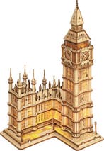 Robotime Big Ben Bouwpakket DIY Miniatuur Knutselen, Verzenden, Nieuw