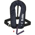 Eval Simi Opblaasbaar Reddingsvest 160N met Rvs Gesp Blauw, Watersport en Boten, Watersportkleding, Ophalen of Verzenden, Nieuw