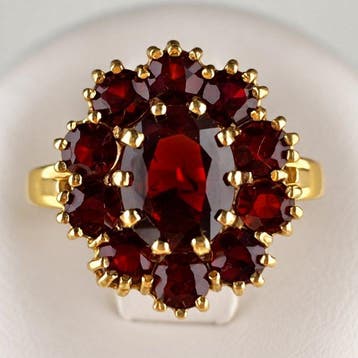 Zonder minimumprijs - Ring - 18 karaat Geel goud - 3.01ct., Nieuw