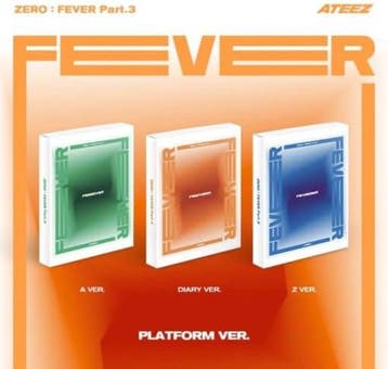 kpop merchandise - Ateez - Zero: fever part.3 (accessoires), Verzenden, Zo goed als nieuw
