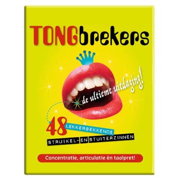 Tongbrekers: 48 Lekkerbekkende Struikel- En Stuiterzinnen, Ophalen of Verzenden, Nieuw, Annemariet Beers