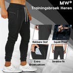 2dekans | MW® - Trainingsbroek Heren - Joggingbroek Heren -, Maat 48/50 (M), Zwart, Ophalen of Verzenden, Zo goed als nieuw