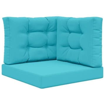 Sfeervolle tuinkussens Turquoise, nieuw - 45% retourdeal, Ophalen of Verzenden, Zo goed als nieuw