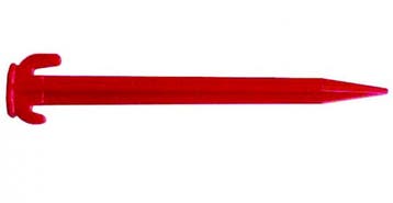 Campking Tentharing Kunststof 20cm 6st, Ophalen of Verzenden, Nieuw