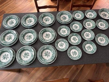Spode Copeland - Tafelservies voor 6 (33) - Keramiek, Antiek en Kunst