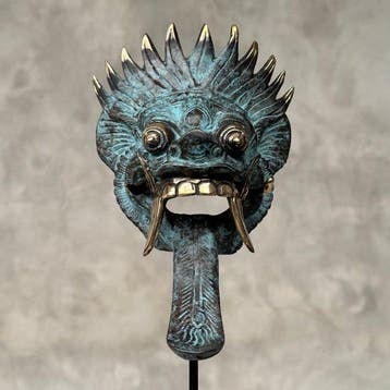 sculptuur, NO RESERVE PRICE - Barong on Stand - 31 cm -