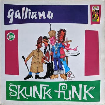 Galliano - Skunk Funk (LP 1992), Cd's en Dvd's, Ophalen of Verzenden, Gebruikt