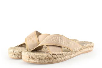 Off-White Slippers in maat 40 Beige, Slippers, Off-White, Verzenden, Beige