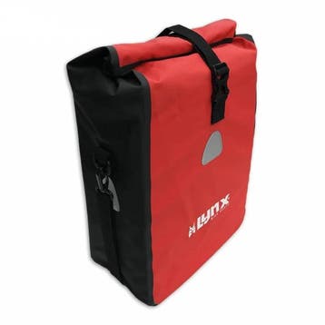 Enkele Fietstas Tarpaulin XL - Rood, Fietsen en Brommers, Fietsaccessoires | Fietstassen, Verzenden, Nieuw