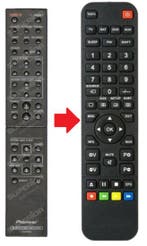 Pioneer AXD7644 afstandsbediening - Geschikt voor : A-10 ..., Verzenden, Nieuw