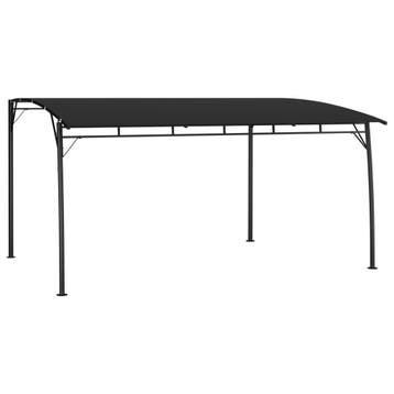 vidaXL Zonnescherm luifels 4 x 3 x 2,55 m Antracietkleurig, Verzenden, Nieuw