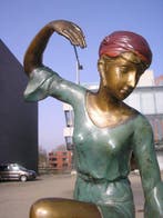 sculptuur, FRANCE : ART DECO PERIOD (1920-1940) : DANCING, Antiek en Kunst