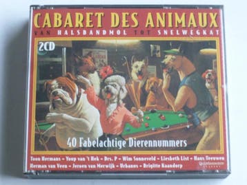 Cabaret des Animaux - 40 Fabelachtige Dierennummers (2 CD), Cd's en Dvd's, Ophalen of Verzenden, Zo goed als nieuw