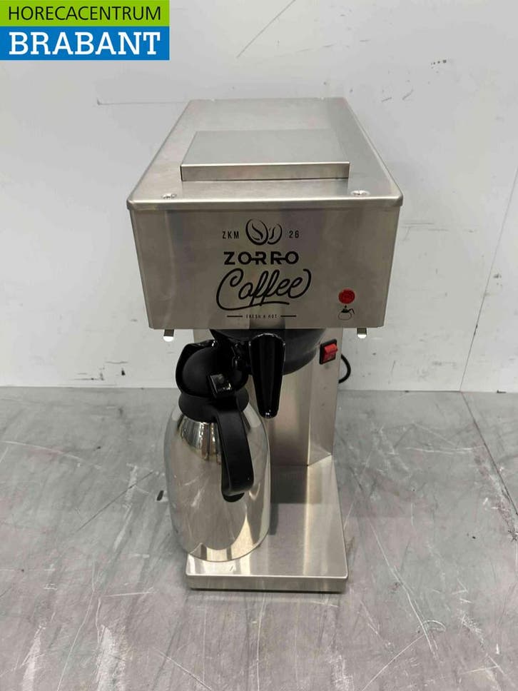 RVS Zorro ZKM26 Koffiemachine Koffieautomaat met thermoskan, Zakelijke goederen, Horeca | Keukenapparatuur, Nieuw zonder verpakking