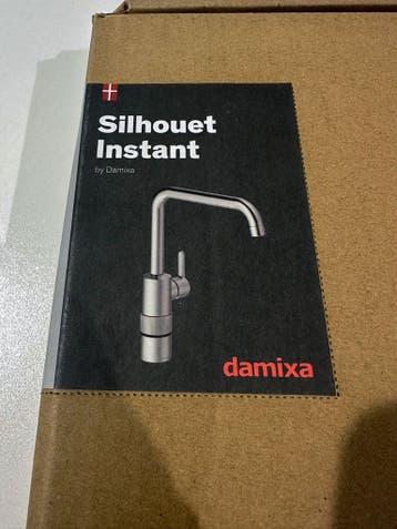 LOSSE DAMIXA SILHOUET INSTANT 3 in 1 KOKENDWATERKRAAN STAAL, Ophalen of Verzenden, Nieuw