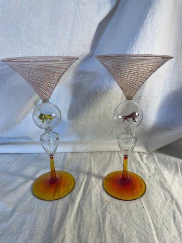 Bimini Glass - Fritz Lampl & Joseph Berger - Wijnglas (2) -