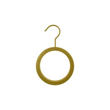 Kledinghanger rond voor sjaal goud
