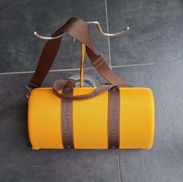 Veuve Clicquot - Champagne koeler - Leder, kunststof