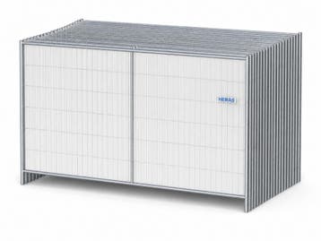 32x Heras M90 bouwhek met middenbuis, Ophalen of Verzenden