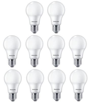 10 stuks Philips LED lamp E27 10W 1055lm 6500K Daglicht M..., Ophalen of Verzenden, Nieuw