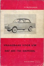 Vraagbaak DAF 600, 700, daffodil vanaf 1959, Auto diversen, Handleidingen en Instructieboekjes, Verzenden