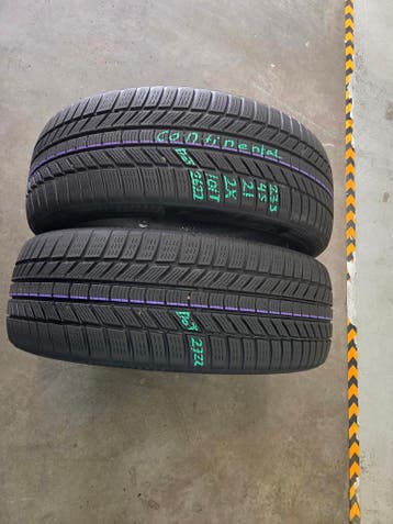235/45/21 101T CONTINENTAL WINTERBANDEN 6,8MM PROFIEL 2X, Ophalen, Gebruikt, 235 mm, Band(en)