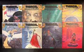Thorgal T10 à T17 - 8x C - 8 Album - Eerste druk - 1986/1991, Nieuw