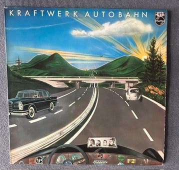 Kraftwerk - Autobahn 1975 Rare First Greek Edition Laminated, Nieuw in verpakking